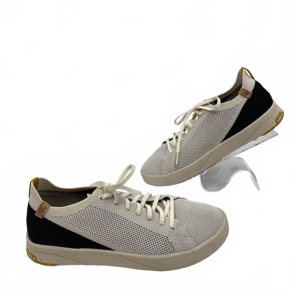 Saola White/Black Sneakers | Women’s US10 Regular | Synthetic, Vietnam